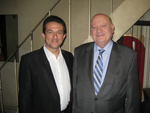 Avec André SANTINI