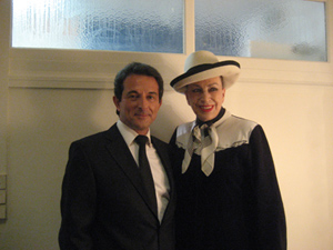 Avec Geneviève DE FONTENAY