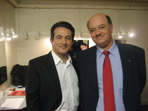 Avec Alain BAUER