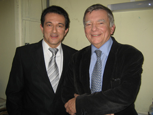 Avec Jean GLAVANY