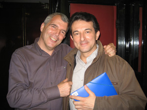 Avec le réalisateur Jean-Louis MACHU